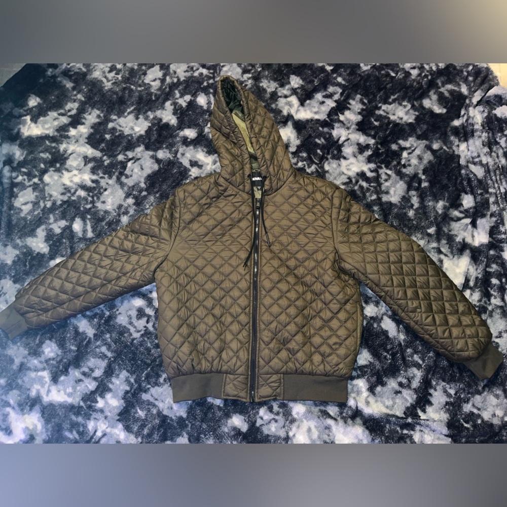 Green Puffer Jacket